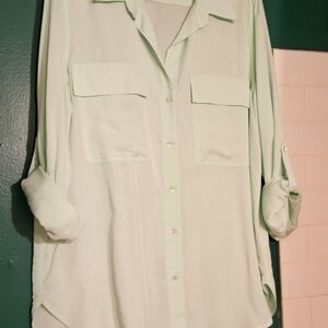 Babaton Light Green Shirt